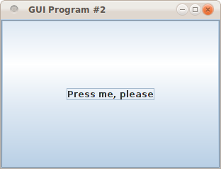 Screenshot of GuiProgramTwo