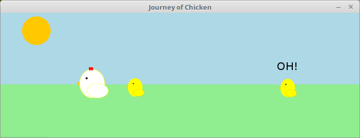 Journey of Chicken animation