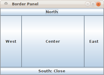 BorderPanel resized
